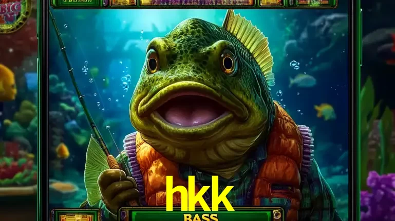 Personagem de peixe pescador do popular jogo de slot com tema de pescaria, uma das emocionantes opções de caça-níqueis para jogar e ganhar no cassino hkk.